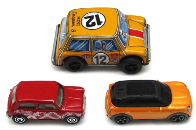 Mini Cooper Cars Lot of 3 Matchbox 2008 12 Days of Christmas '11 Japan #12 Tin - Image 1 of 4