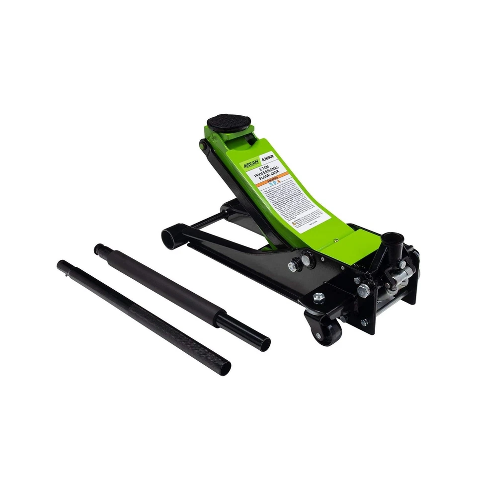 Arcan 3 Ton (6,000 lbs.) Steel Floor Jack Quick Rise Dual Piston Pump Low Pro... - Image 1 of 4