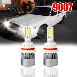 For FORD Crown Victoria 1998-2011 9007 HB5 6000K LED Headlight Bulbs Hi/Lo Beam - Picture 1 of 14