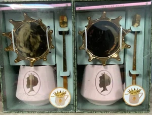 Coffret Tea Time Royal - Avec 1 mug + 1 couvercle Lot de 2 - Foto 1 di 3