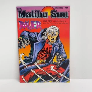 The Malibu Sun #24 (1993) Signed by Walter Koenig – Raver – Malibu Comics - Picture 1 of 2