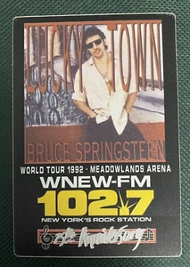 Bruce Springsteen WNEW-FM 102.7 Lucky Town Sticker 1992 Meadowlands Arena - Picture 1 of 2