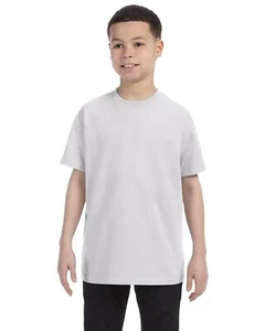 Hanes Youth 100% Cotton Heavy Authentic-T T-Shirt M-54500 - Picture 1 of 70