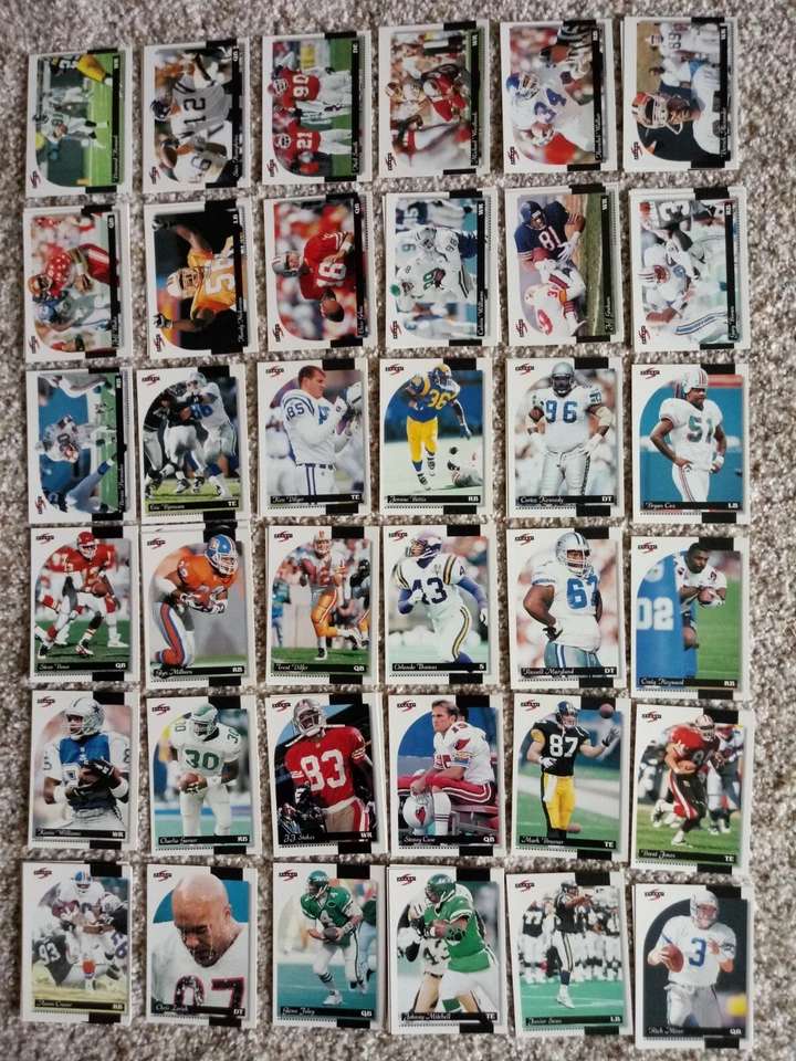 1996 Score Football. Hundreds Available Your Choice From Dropdown. + Field Force - Image 1 of 1