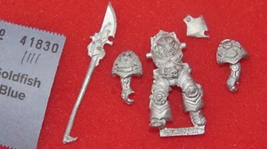 Games Workshop Warhammer 40k Rogue Trader Era Grey Knight Terminator Metal 1989 - Picture 1 of 2