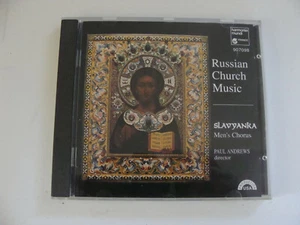 CD Russian Church Music Slavyanka Men's Chorus 1992 Paul Andrews - Foto 1 di 2
