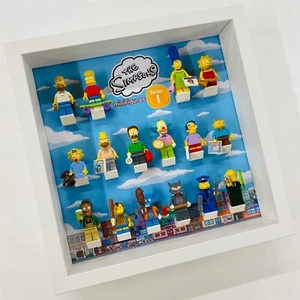 Display Frame for Lego ® The Simpsons Series 1 minifigures 71005 figures 27cm - Picture 1 of 12
