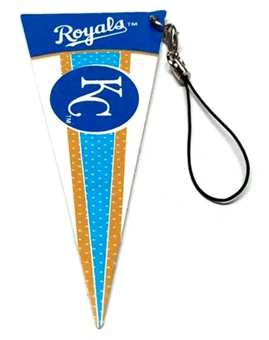 KANSAS CITY ROYALS PENNANT TEAM DANGLER MINI FELT 4" LONG MLB BASEBALL LICENSED Cover