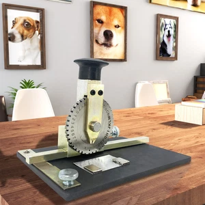 Manual Deboss Metal Embosser Dog Tag Chrome Stainless Steel Embossing Machine - Bild 1 von 17