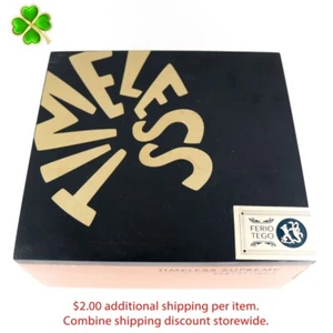 Timeless Supreme 554 Empty Wood Cigar Box 6.5" x 6" x 2.75" - Picture 1 of 12