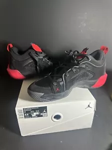 New Nike Air Jordan 37 XXXVII Low Bred Black Red Stunt DQ4122-007 SIZE 7 - Picture 1 of 15