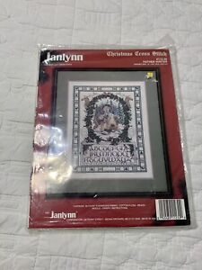 Janlynn "Father Winter" Christmas Cross Stitch Kit Vintage 1992 112 30 16 20 New