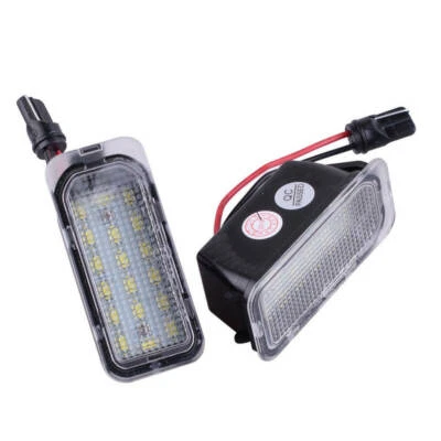 LED Kennzeichenbeleuchtung für Ford Fiesta MK7 Focus MK2 Mondeo MK4 Kuga S-MAX - Bild 1 von 4