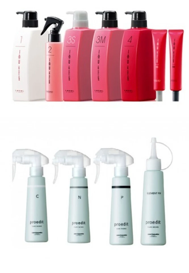 Juego seleccionable Lebel IAU Cell Care 1 2 3S,M 4 5S,M Professional Edit Care Works Foto 1 de 4