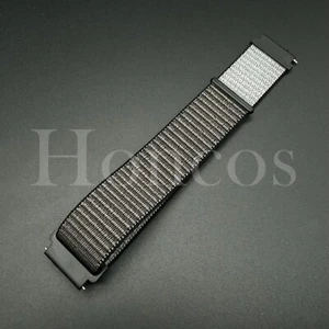 20 22 MM Gray Nylon Sport Watch Band Replacement Quick Release Fits for Timex - Picture 1 of 4