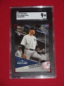 2017 Topps Now Aaron Judge SGC 9 MT Rookie #PS-76 Postseason Print Run 920 RARE - Bild 1 von 2