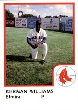 1986 Elmira Pioneers ProCards #29 Kerman Williams Ocala Florida FL Baseball Card
