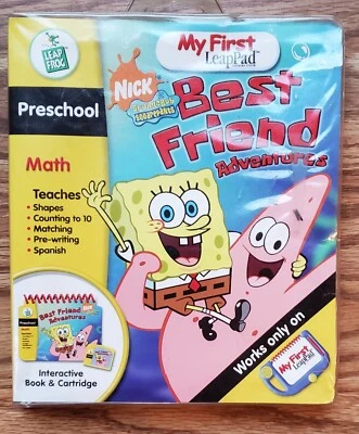 My First Leap Pad ( Spongebob Squarepants Best Friends Adventures) Preschool - Image 1 of 3