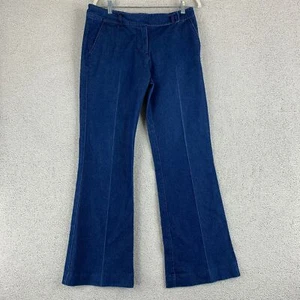 Pierre Cardin Bootcut Leg Jeans Women's Size 8 Blue Low Rise Dark Wash - Picture 1 of 8