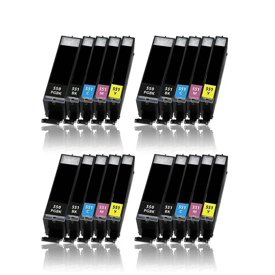 20x Drucker Patrone Tinte für CANON Drucker PIXMA IP7200 IP7250 IX6800 IX6850 - Bild 1 von 1