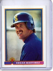 1991 BOWMAN #243 EDGAR MARTINEZ SEATTLE MARINERS (HALL OF FAMER) - Picture 1 of 2