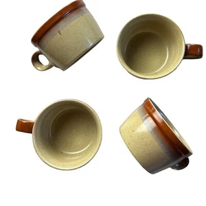 Tazze artistiche vintage mikasa ceramisti - set di 4 design Ben Seibel - Foto 1 di 8