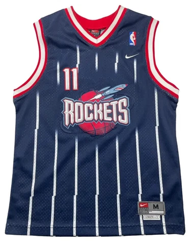 HOUSTON ROCKETS NIKE Women Adult MEDIUM Sleeveless Throwback YAO MING #11 Jersey Cover