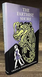 THE FARTHEST SHORE by Ursula K Le Guin SCARCE 1st/3rd SIGNED! UNREAD F-/F ! - Foto 1 di 6