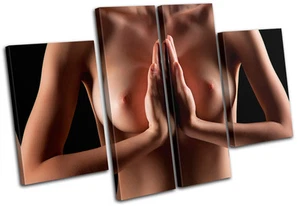 Sexy Female NUDES Erotic MULTI CANVAS WALL ART Picture Print VA - Picture 1 of 1