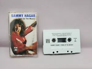 CASSETTE TAPE SAMMY HAGAR TURN UP THE MUSIC 1987 CAPITOL - Picture 1 of 3