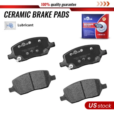 后陶瓷刹车片适用于别克 Terraza 雪佛兰 Uplander 庞蒂亚克蒙大拿继电器 — 第 1/4 张图片