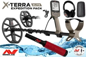 Detector de metales Minelab X-Terra Elite paquete de expedición con Pinpointer Pro-Find 40 - Imagen 1 de 5