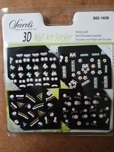 3D Nail Art Sticker Variety Pack Finger Zehen Spitze Mode Dekoration Beauty - Bild 1 von 5