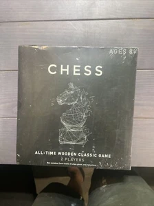 RMS International All-Time Wooden Classic Chess Game~2 Players Ages 8+ New! - Picture 1 of 5