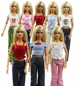 3x Muñecas Pantalones Trajes y 3 Pares Zapatos Hechos para Muñecas Tamaño 12" Vendedor del Reino Unido - Imagen 1 de 2