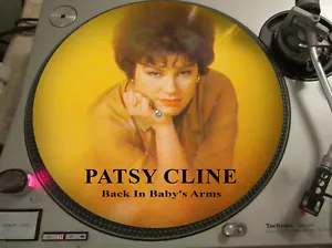 Patsy Cline - Back In Baby's Arms 12" ULTRA RARE PICTURE DISC LP - Picture 1 of 1