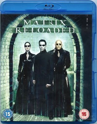 Matrix Reloaded BLU-RAY (2008) Keanu Reeves, Wachowskis (DIR) cert 15 - Image 1 of 2