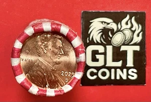 2025-D Lincoln Scudo Centesimo FDC Rotolo (50) 🔥 Sigillato - Moneta Epoca "Ultimo Penny" - Foto 1 di 2