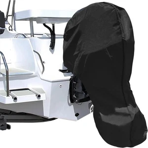Heavy Duty Boat Full Outboard Motor Engine Cover Storage Waterproof 20-30HP - Picture 1 of 8
