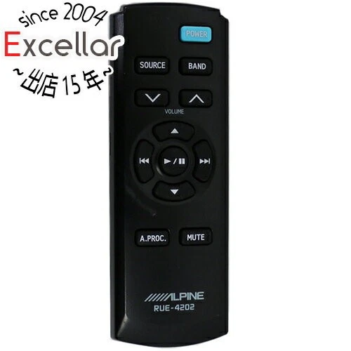 ALPINE RUE-4202 Black Tested Car Audio Remote Control Japan JP F/S Free shipping - Image 1 of 1