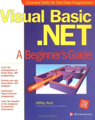 Visual Basic .Net : A Beginner's Guide Paperback Jeff Kent - Image 1 of 2