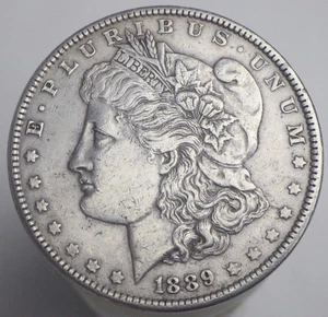 1889 Morgan US Silver Dollar Coin – 90% Silver - Picture 1 of 2