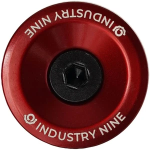 Industry Nine Ultra Light Aluminum Top Cap, Red - Picture 1 of 1