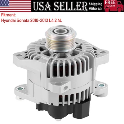 Genuine Alternator For 2010-2013 Hyundai Sonata L4 2.4L 110Amp 37300-2G400/11491 — 第 1/4 张图片