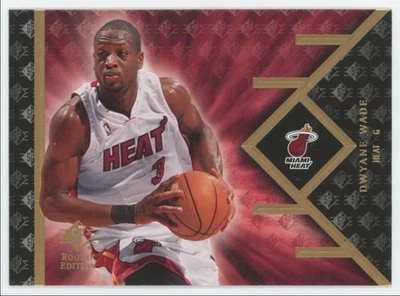 2007-08 SP Rookie Edition Dwyane Wade Miami Heat #18 A42 - Image 1 of 2