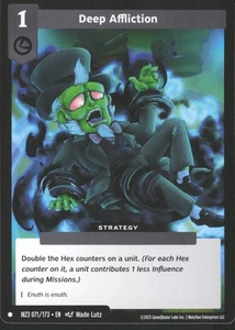 Deep Affliction 071/173 Metazoo MZ3 Secret Shadows - Bild 1 von 2