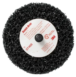 Disco 3M Scotch-Brite Roloc+ Clean and Strip diametro 4" spessore 0,50" ID 07466 - Foto 1 di 4