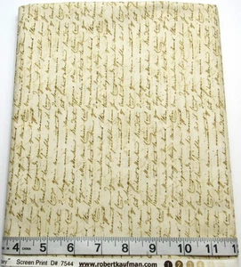 Life's A Journey 1.5yds Quotes Robert Kaufman Cotton Sew Quilt Craft Fabrics - Picture 1 of 3