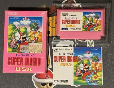 Super Mario USA Nintendo Famicom Complete NES Japan Import US Seller - Image 1 of 4