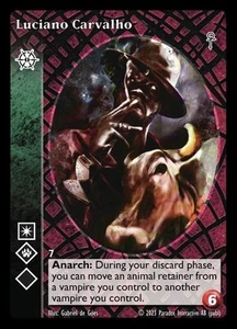 Luciano Carvalho - Ravnos - Vampire VTES - Imagen 1 de 6